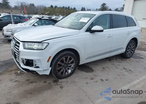 2017 Audi Q7 3.0T Premium from USA, damaged, VIN WA1LAAF75HD022871